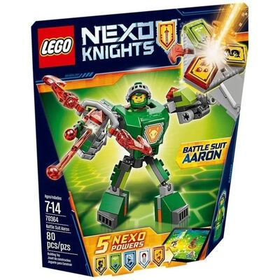 LEGO Nexo Knights Aaron Armure de Chevalier - Jeu de Construction - Publicité LEGO Nexo Knights Aaron Armure de Chevalier - Jeu de Construction - Publicité