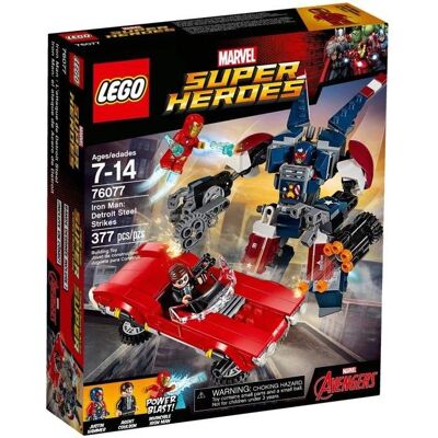 LEGO Iron Man Detroit Steel Atak - Zestaw Klocków LEGO Iron Man Detroit Steel Atak - Zestaw Klocków