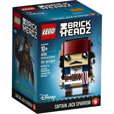 LEGO Brickheadz Kapitan Jack Sparrow - Zabawkowe klocki LEGO Brickheadz Kapitan Jack Sparrow - Zabawkowe klocki
