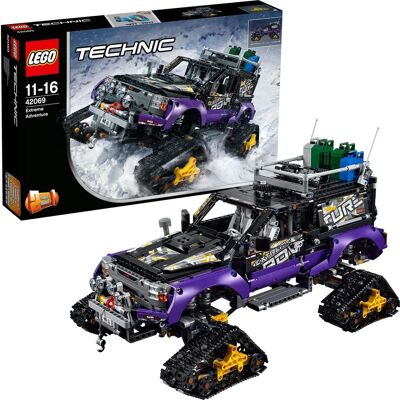 LEGO Technic 42069 Samochód terenowy - Ekstremalne Przygodowe, Ciemnozielony, 4WD, 2382 szt. LEGO Technic 42069 Samochód terenowy - Ekstremalne Przygodowe, Ciemnozielony, 4WD, 2382 szt.