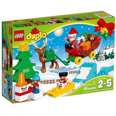 LEGO Duplo: Weihnachtsferien - 10837 - Bausteine ab 2 Jahren LEGO Duplo: Weihnachtsferien - 10837 - Bausteine ab 2 Jahren