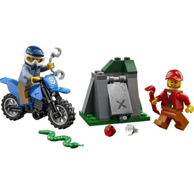 LEGO City Poursuite tout-terrain - 60170 - Ensemble de police et voleur LEGO City Poursuite tout-terrain - 60170 - Ensemble de police et voleur