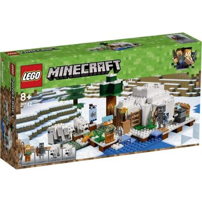 LEGO Minecraft Polarne Iglo - 21142 Wiek 8+ LEGO Minecraft Polarne Iglo - 21142 Wiek 8+