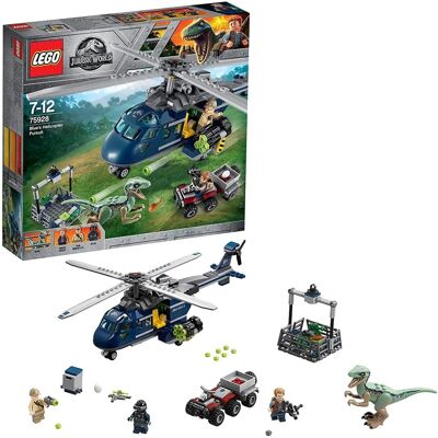 LEGO Jurassic World : La poursuite en hélicoptère de Blue - 75928 - Publicité LEGO Jurassic World : La poursuite en hélicoptère de Blue - 75928 - Publicité