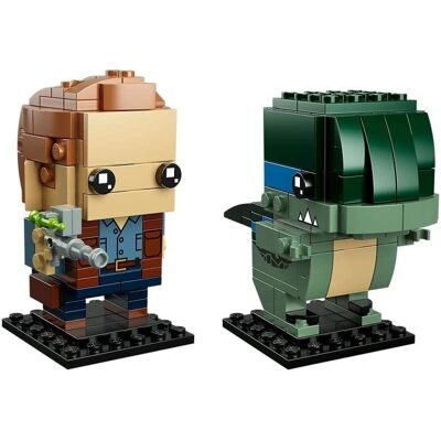 LEGO BrickHeadz Owen og Blue - Jurassic World Figurer LEGO BrickHeadz Owen og Blue - Jurassic World Figurer
