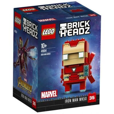 LEGO Iron Man MK50 - Byggesten - Avengers Scene LEGO Iron Man MK50 - Byggesten - Avengers Scene