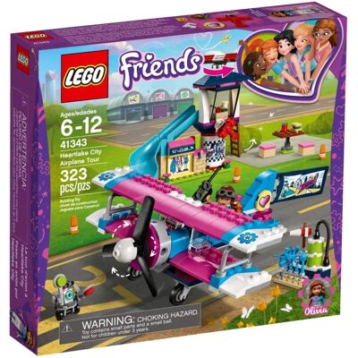 Lego Friends Olivia Wycieczka samolotem w Heartlake City - Zestaw zabawek Lego Friends Olivia Wycieczka samolotem w Heartlake City - Zestaw zabawek