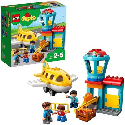 LEGO Duplo Lotnisko - 10871 Zestaw do Budowania dla Dzieci 2-5 LEGO Duplo Lotnisko - 10871 Zestaw do Budowania dla Dzieci 2-5