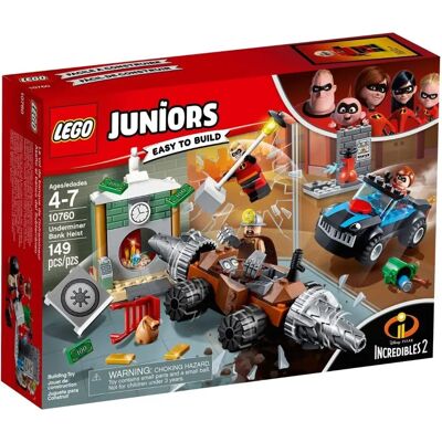LEGO UK 10760 Les Incredibles 2 Braquage de la Banque - Kit de Construction - Publicité LEGO UK 10760 Les Incredibles 2 Braquage de la Banque - Kit de Construction - Publicité
