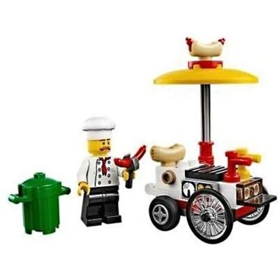 Lego City Hot Dog Wagen und Verkäufer - Spielset Lego City Hot Dog Wagen und Verkäufer - Spielset