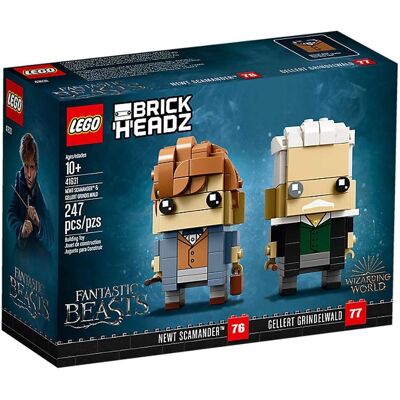 LEGO Gellert Grindelwald & Newt Scamander Brickheadz - Byggesæt LEGO Gellert Grindelwald & Newt Scamander Brickheadz - Byggesæt