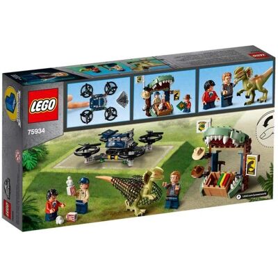 LEGO Jurassic World Dilophosaurus na Wolności - Zestaw Zabawek LEGO Jurassic World Dilophosaurus na Wolności - Zestaw Zabawek