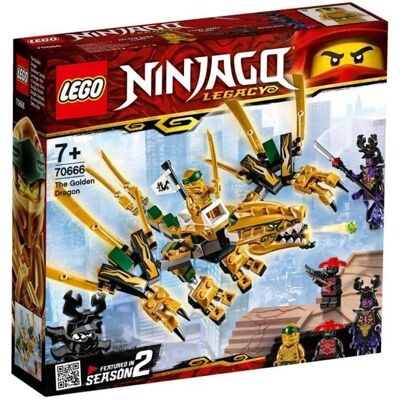 LEGO Ninjago Złoty Smok 70666 - Zestaw dla dzieci od 7 lat LEGO Ninjago Złoty Smok 70666 - Zestaw dla dzieci od 7 lat
