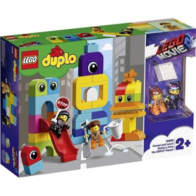 LEGO DUPLO 10895 Emmet i Lucy - Zestaw Klocków - Film 2 LEGO DUPLO 10895 Emmet i Lucy - Zestaw Klocków - Film 2
