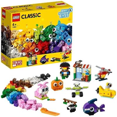 LEGO Classic Ladrillos y Ojos - 11003 - Figure Amusante - Publicité LEGO Classic Ladrillos y Ojos - 11003 - Figure Amusante - Publicité
