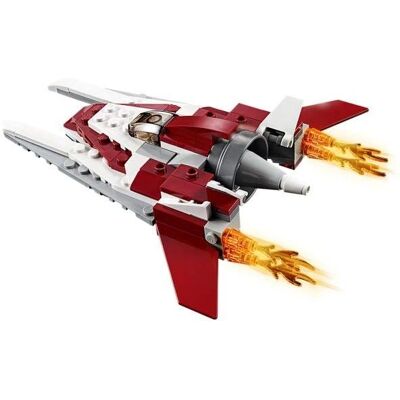 LEGO Creator 3-en-1 : Avion Futuriste - Ensemble de Construction LEGO Creator 3-en-1 : Avion Futuriste - Ensemble de Construction