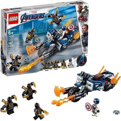 Lego Marvel Capitaine Amérique : Attaque des Outriders - Jouet de Construction - Publicité Lego Marvel Capitaine Amérique : Attaque des Outriders - Jouet de Construction - Publicité