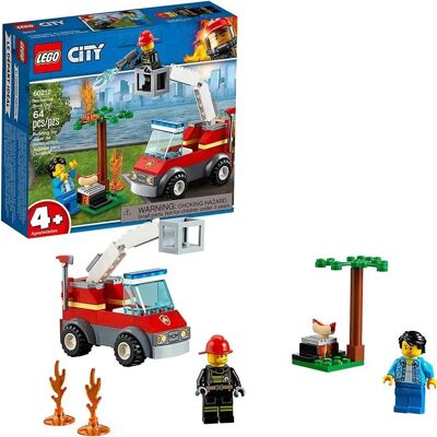 LEGO City Camion Incendie Barbecue - Kit de Construction - Publicité LEGO City Camion Incendie Barbecue - Kit de Construction - Publicité