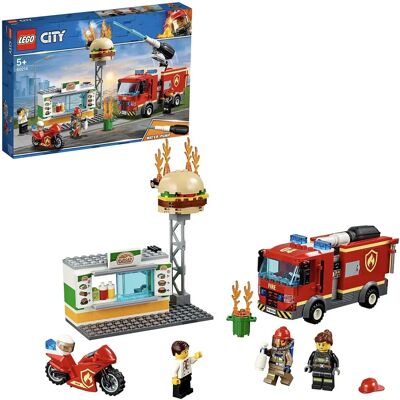 LEGO City - Sauvetage Incendie au Burger Bar (60214) - Publicité LEGO City - Sauvetage Incendie au Burger Bar (60214) - Publicité