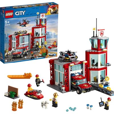 LEGO City Station de Pompiers 60215 - Caserne avec véhicule et drone - Publicité LEGO City Station de Pompiers 60215 - Caserne avec véhicule et drone - Publicité