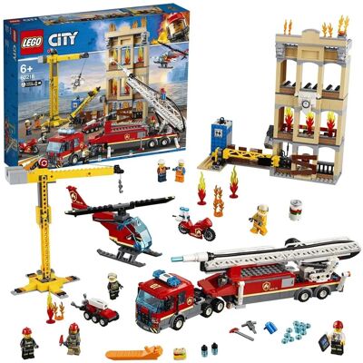 LEGO City Brigade de Pompiers - 60216 - Publicité LEGO City Brigade de Pompiers - 60216 - Publicité