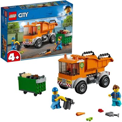 LEGO City Samochód na śmieci - Zestaw do zabawy 4+ LEGO City Samochód na śmieci - Zestaw do zabawy 4+