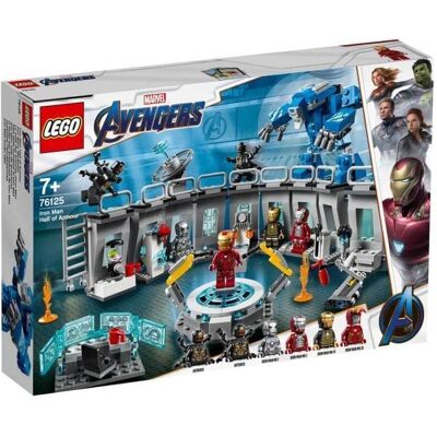 LEGO Marvel Sala z Zbroją Iron Mana 76125 - Zestaw do składania LEGO Marvel Sala z Zbroją Iron Mana 76125 - Zestaw do składania