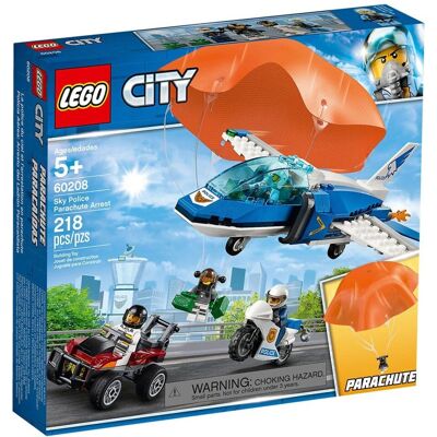 LEGO Miasto Policja - Model z Paraśutą Powietrzną - Zestaw Zabawek LEGO Miasto Policja - Model z Paraśutą Powietrzną - Zestaw Zabawek