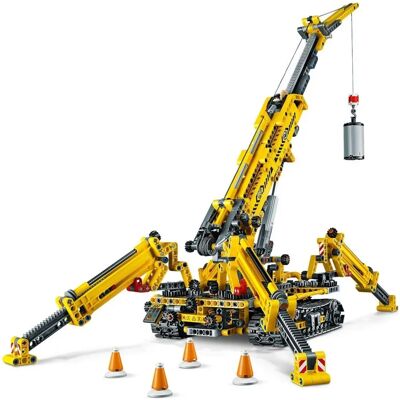 Żuraw Pająk LEGO Technic - Zębatki, Ruch, Wydłużane podpory Żuraw Pająk LEGO Technic - Zębatki, Ruch, Wydłużane podpory