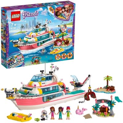 Lego Friends Łódź Ratunkowa - Łódź - 41381 Lego Friends Łódź Ratunkowa - Łódź - 41381