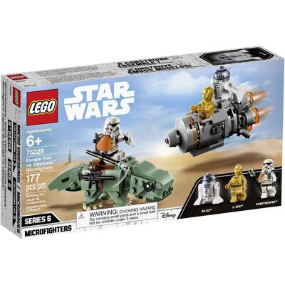 LEGO Star Wars: Microfighters - Kapsuła ucieczki & Dewback - 6+ LEGO Star Wars: Microfighters - Kapsuła ucieczki & Dewback - 6+