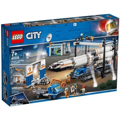 LEGO City Montaż i Transport Rakiet - Zabawka do Budowania LEGO City Montaż i Transport Rakiet - Zabawka do Budowania