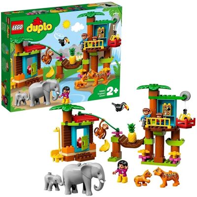 LEGO Duplo: Isla Tropical - Jouet Éducatif Animaux de la Jungle - Publicité LEGO Duplo: Isla Tropical - Jouet Éducatif Animaux de la Jungle - Publicité