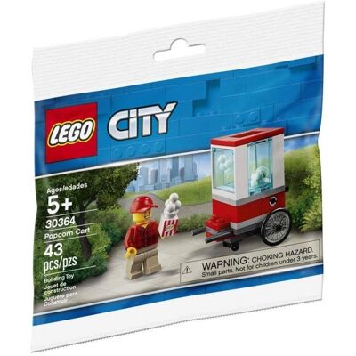 LEGO City Popcornwagen Polybag Set 30364 - Spielzeugset LEGO City Popcornwagen Polybag Set 30364 - Spielzeugset