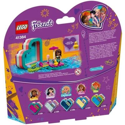 LEGO Friends Skarbonka serce letnie z Andrei - Zestaw konstrukcyjny LEGO Friends Skarbonka serce letnie z Andrei - Zestaw konstrukcyjny