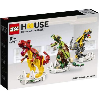 LEGO Hus Dinosaurer - 3 Dinosaurier Sæt for Sjov LEGO Hus Dinosaurer - 3 Dinosaurier Sæt for Sjov