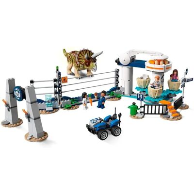 LEGO Triceratops Rampage - Zestaw Dinozaurów dla Dzieci LEGO Triceratops Rampage - Zestaw Dinozaurów dla Dzieci