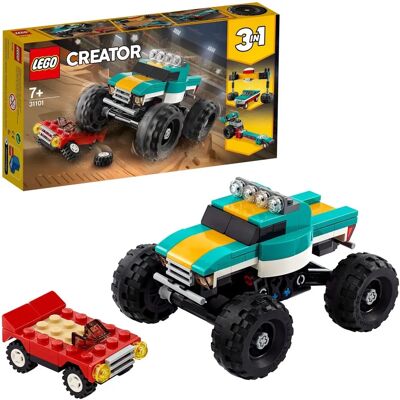 LEGO Creator 3 w 1 Monster Truck - Zabawka LEGO Creator 3 w 1 Monster Truck - Zabawka