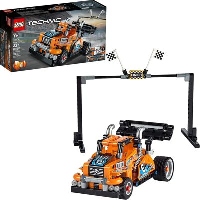 Zestaw LEGO Technic Ciężarówka wyścigowa i samochód wyścigowy 2 w 1 Zestaw LEGO Technic Ciężarówka wyścigowa i samochód wyścigowy 2 w 1