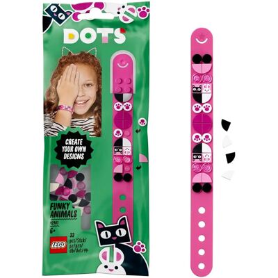 Bracelet Animaux Fous LEGO DOTS - Kit DIY Créatif - Publicité Bracelet Animaux Fous LEGO DOTS - Kit DIY Créatif - Publicité