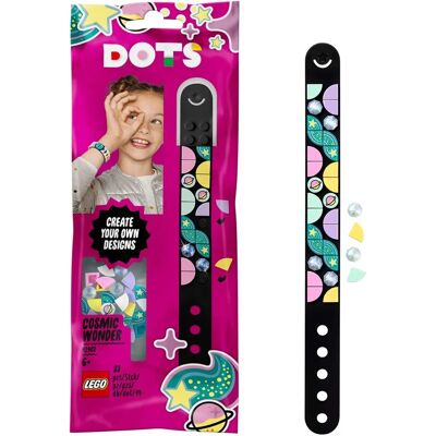 Bracelet Merveille Cosmique LEGO DOTS - Bracelets, Bijoux, Créatif, Réglable - Publicité Bracelet Merveille Cosmique LEGO DOTS - Bracelets, Bijoux, Créatif, Réglable - Publicité