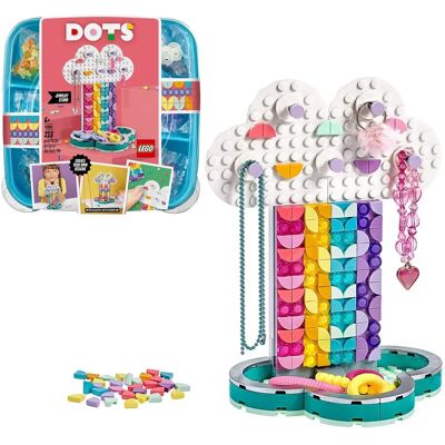 Support à bijoux arc-en-ciel LEGO DOTS - Type de bijou - Publicité Support à bijoux arc-en-ciel LEGO DOTS - Type de bijou - Publicité