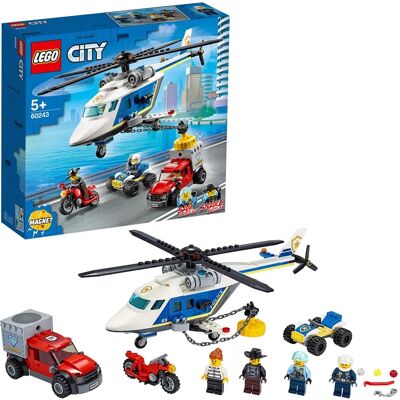 LEGO City Persecuzione con Elicottero di Polizia - Set di Costruzioni LEGO City Persecuzione con Elicottero di Polizia - Set di Costruzioni