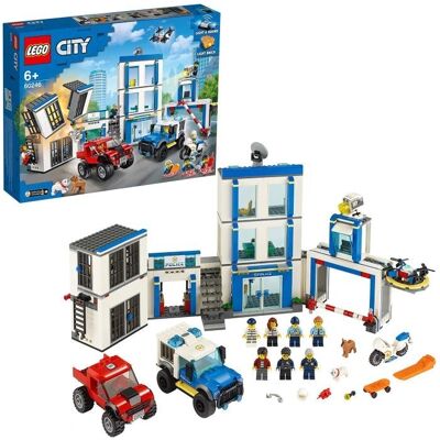 LEGO City Stazione di Polizia - 743 Pezzi, Luce e Suono LEGO City Stazione di Polizia - 743 Pezzi, Luce e Suono