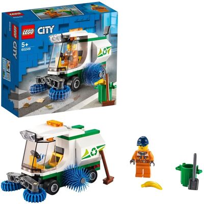 LEGO City Straßenkehrmaschine 60249 - Konstruktionsspielzeug LEGO City Straßenkehrmaschine 60249 - Konstruktionsspielzeug