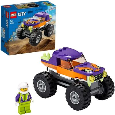 Zestaw Budowy Monster Truck LEGO City - Zabawka Zestaw Budowy Monster Truck LEGO City - Zabawka
