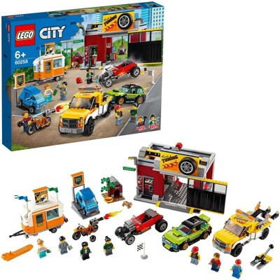 LEGO City Nitro Wheels Tuning Workshop - Bauset für Kinder LEGO City Nitro Wheels Tuning Workshop - Bauset für Kinder