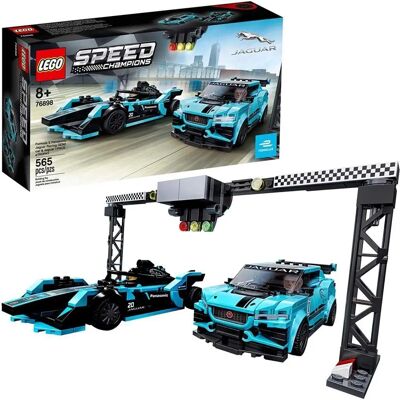 Zestaw Samochodów Wyścigowych LEGO Jaguar Formula E & I-PACE - 76898 Zestaw Samochodów Wyścigowych LEGO Jaguar Formula E & I-PACE - 76898