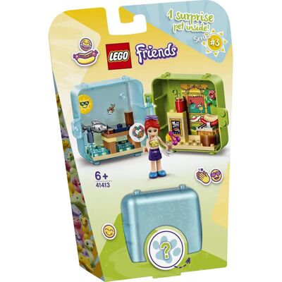 LEGO Friends: Mia 41413 Zimowa Kostka do Zabawy - Mini Scena Tematyczna z Plażą, Dzielona i Gotowa do Podróży LEGO Friends: Mia 41413 Zimowa Kostka do Zabawy - Mini Scena Tematyczna z Plażą, Dzielona i Gotowa do Podróży