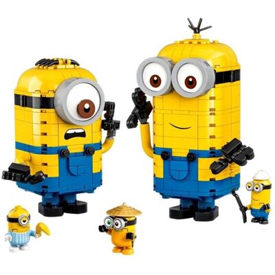 Zestaw LEGO Minions Kevin Stuart Bob z kryjówką Zestaw LEGO Minions Kevin Stuart Bob z kryjówką